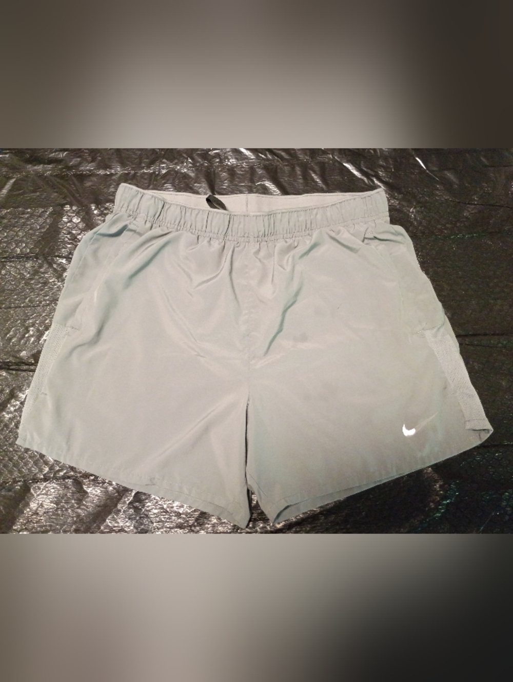 Nike Dri-FIT Light Sage Green Athletic Shorts Size Medium